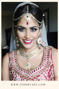 Blending Indian Bridal Traditions with Modern Makeup