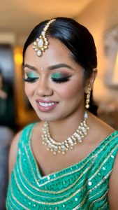 South Asian bridal makeup by JTorry in Dallas